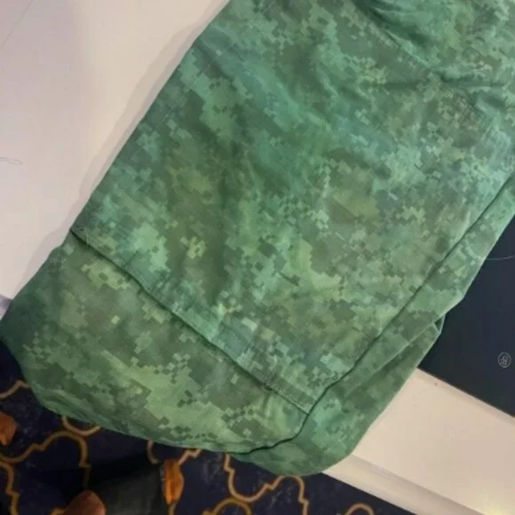 AIRSOFT PAINTBALL MILITARY ACU UCP PANTS & KNEE PADS COLOR DYE GREEN - Picture 10 of 12